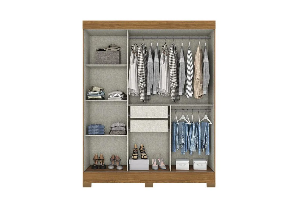 Armoire 3 Portes Coulissantes sans Miroir Duna – Image 3