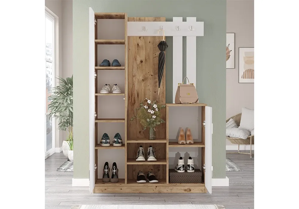 Meuble d’Entrée 1 Porte avec Miroir – Image 5