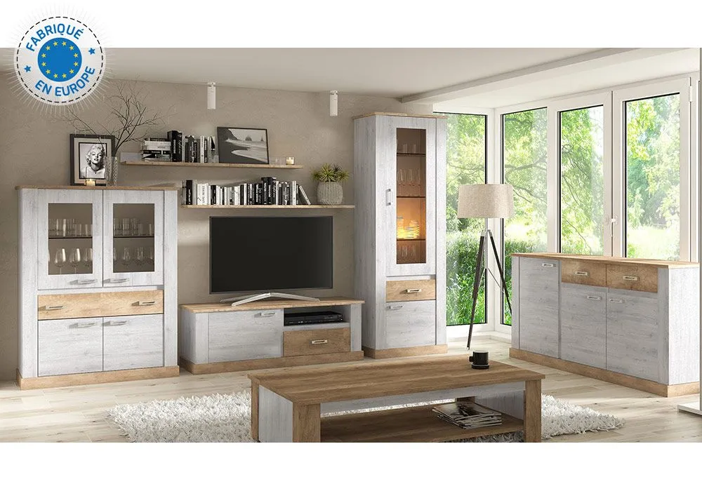 Vitrine 2 Portes LED (Collection Festo) – Image 2