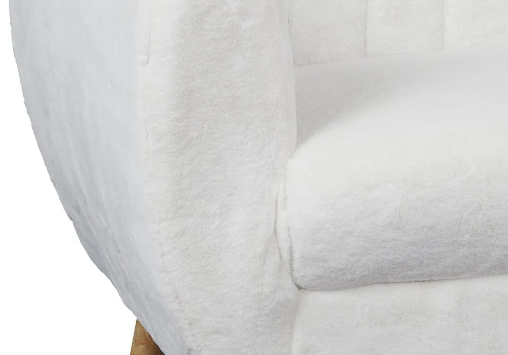 Canapé 2 Places (Collection Imitation Fourrure) – Image 3