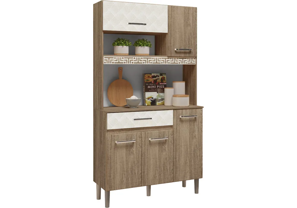 Buffet de Cuisine 5 Portes 1 Tiroir – Image 2