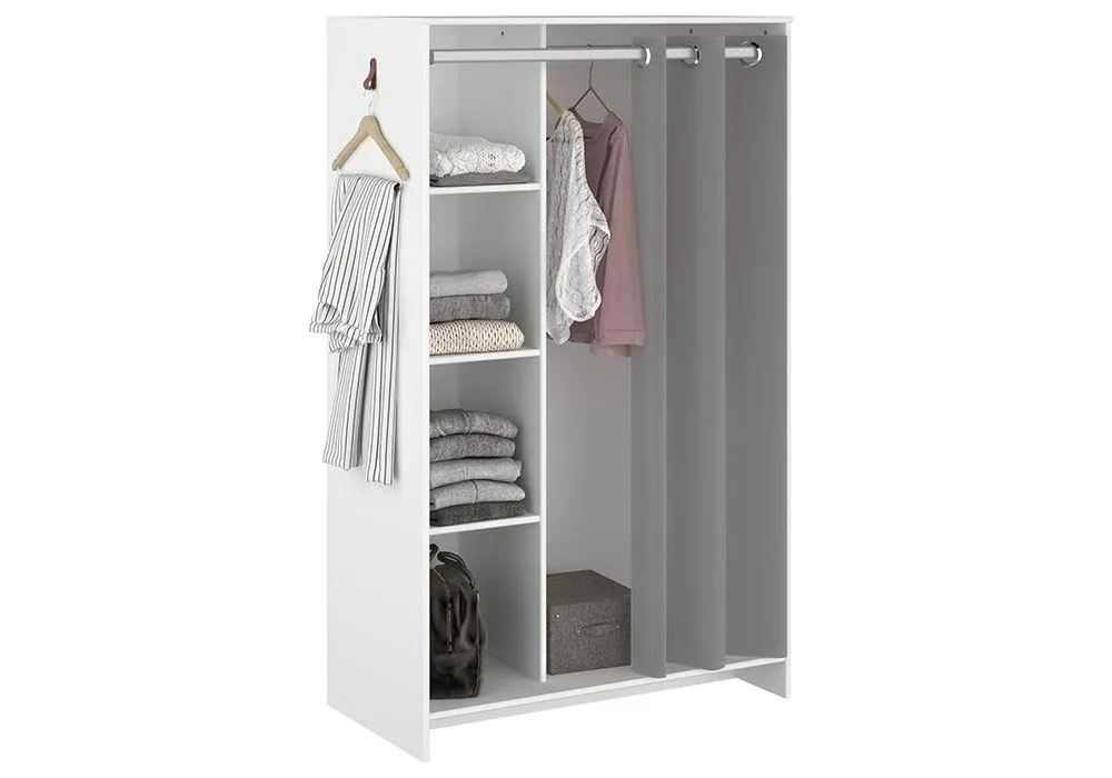 Armoire Dressing avec Rideau Minkee – Image 2