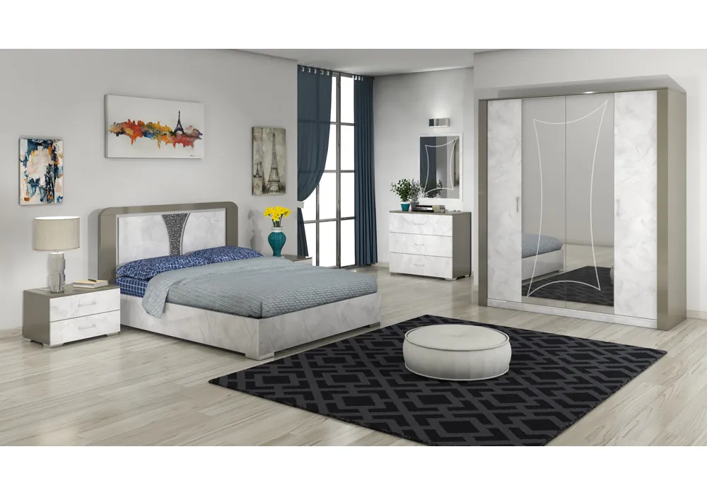 Lit LED 160x200cm (Collection Olivia)