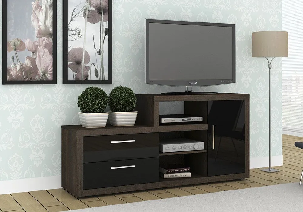 Meuble TV 1 Porte 2 Tiroirs