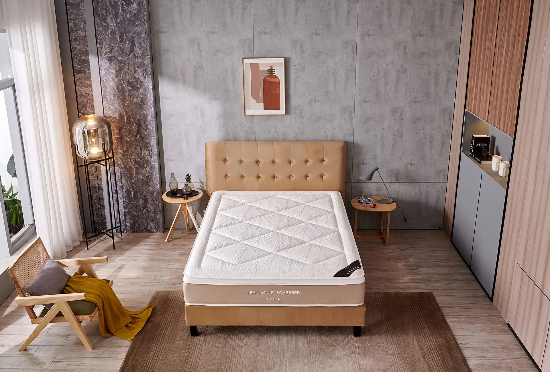 Matelas 140x190x30cm Jean-Louis Scherrer Chenonceau (ST809C) – Image 4