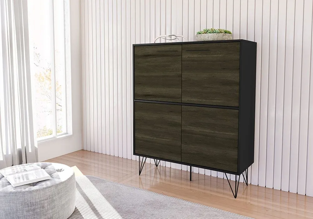 Meuble Haut 4 Portes (Collection Zeta Design)