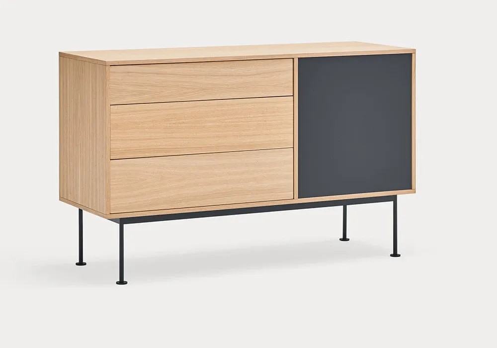 Buffet Bas 1 Porte 3 Tiroirs Yoko – Image 8