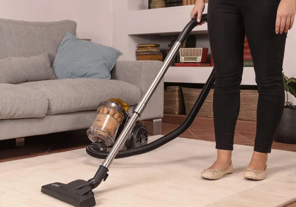 Aspirateur sans Sac Multi-Cyclone Noir Orange Solac (AS3252) – Image 4