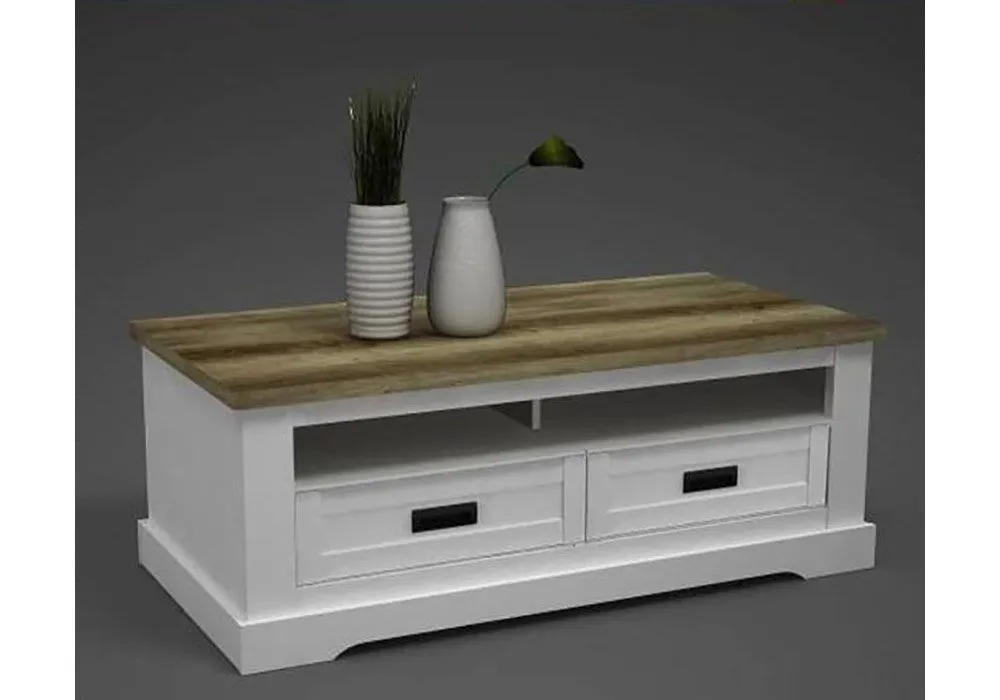 Table de Salon 2 Tiroirs (Collection Conventry)