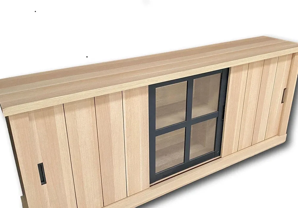 Buffet Bas 3 Portes Coulissantes (Collection Djambo) – Image 2